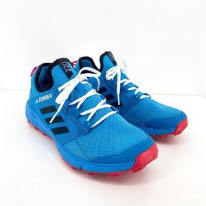 Adidas Women 9.5 TERREX SPEED LD Trail Sneakers Blue Hiking Running BD7690